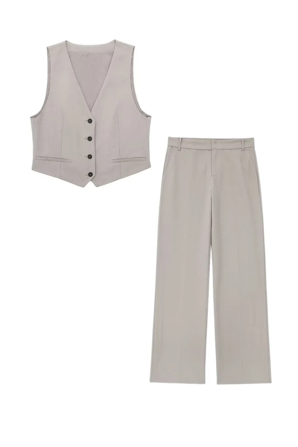 ' Noah' Slim-Fit Crop Top & Pants (Sold Separately) sold by Goodnight Macaroon