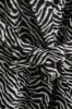 ' Jason' Zebra Print Mid-Length Wool Coat sold by Goodnight Macaroon