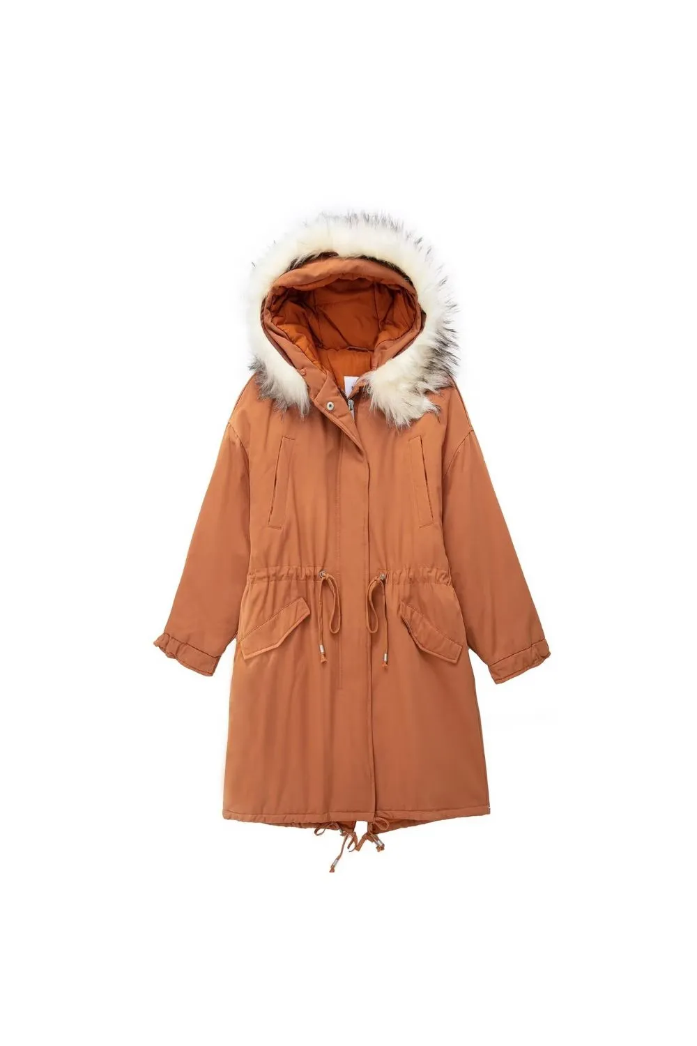 ‘ Levi’ Mid-Length Hooded Parka sold by Goodnight Macaroon product image thumbnail 2