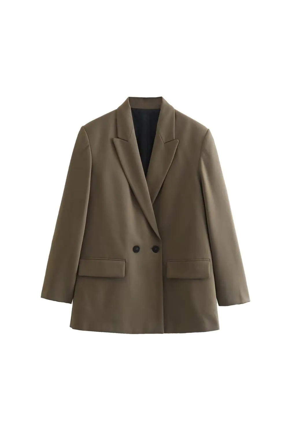 ‘Ava’ Casual Double-Breasted Suit Jacket sold by Goodnight Macaroon