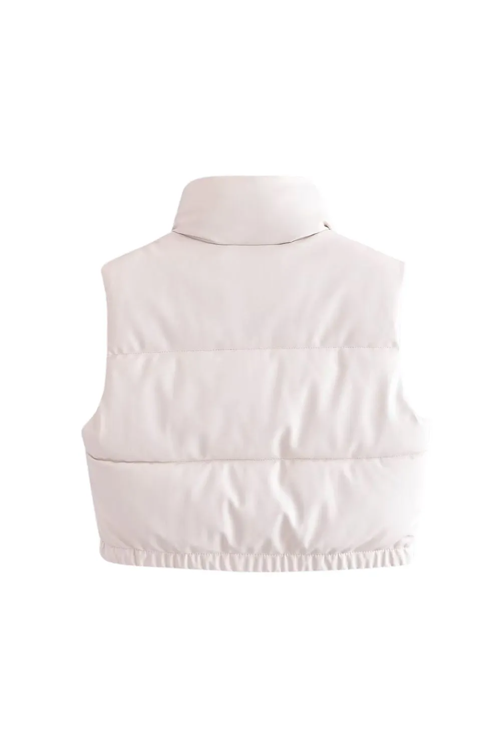 ' Max' Faux Leather Puffer Vest sold by Goodnight Macaroon product image thumbnail 5