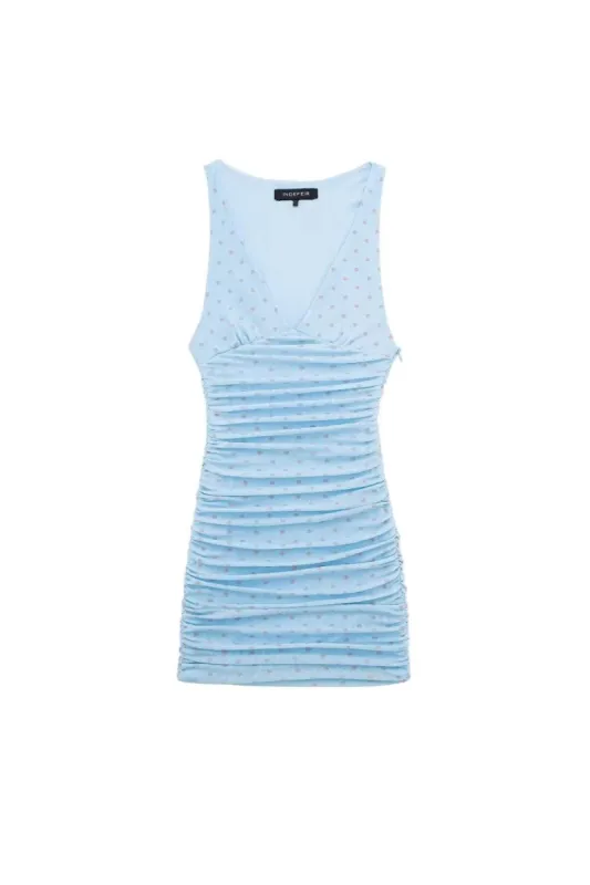 'Kennedy' Form-Fitting Printed Chiffon Mini Dress sold by Goodnight Macaroon