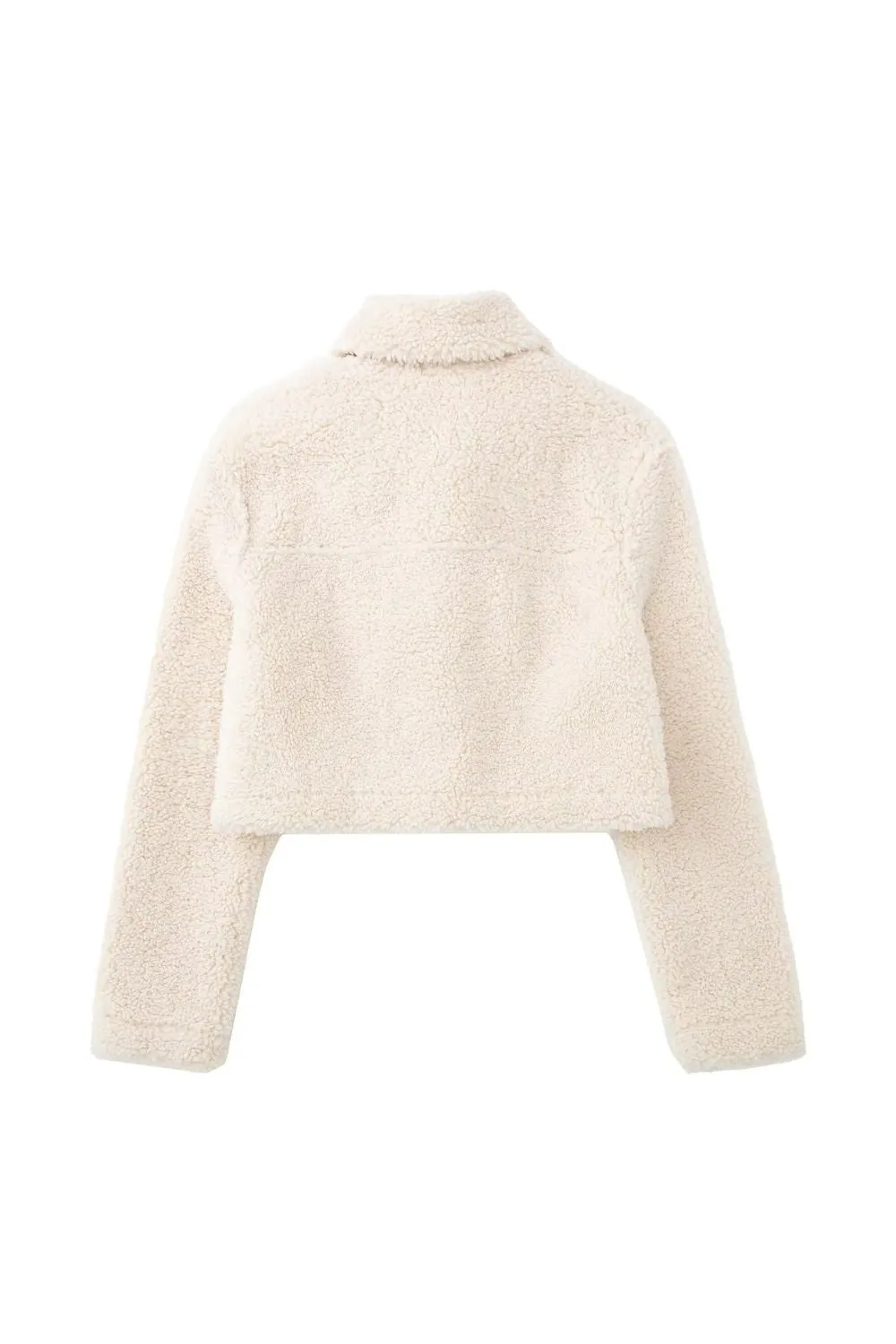 ‘ Aiden’ Collared Fleece-Lined Shirt Jacket sold by Goodnight Macaroon product image thumbnail 2