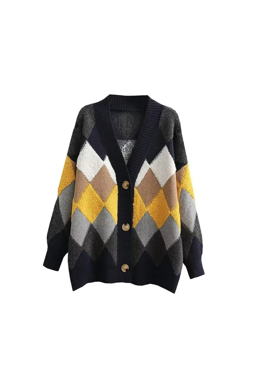 ‘ Jack’ Chic V-Neck Knit Cardigan sold by Goodnight Macaroon product image thumbnail 3