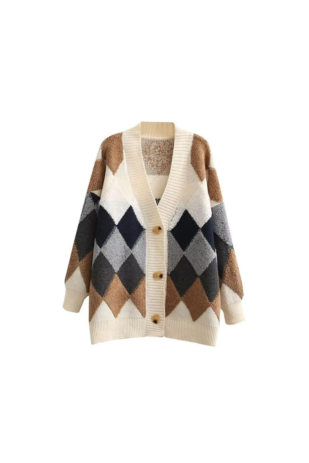 ‘ Jack’ Chic V-Neck Knit Cardigan sold by Goodnight Macaroon product image thumbnail 2