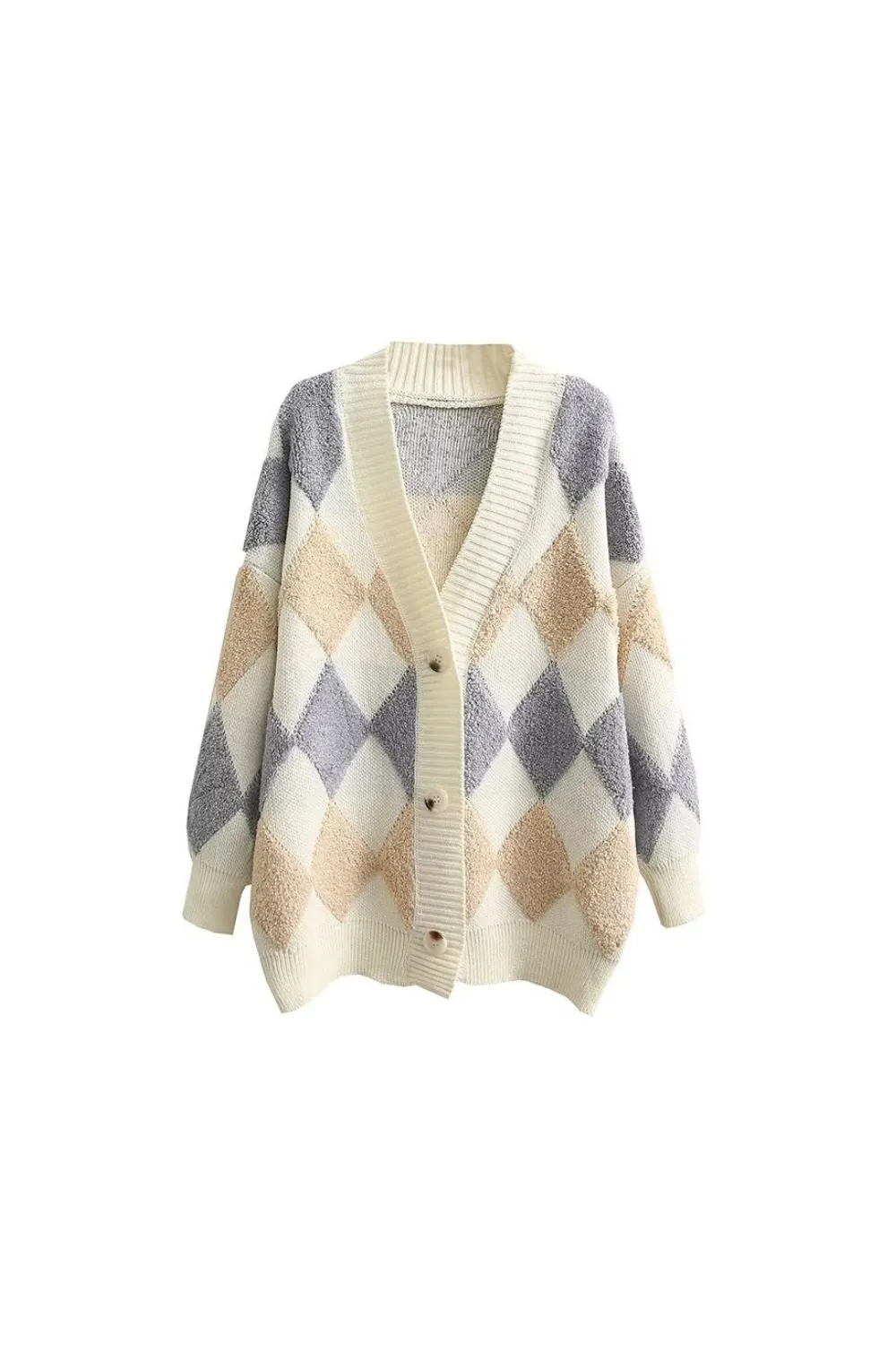‘ Jack’ Chic V-Neck Knit Cardigan sold by Goodnight Macaroon product image thumbnail 4