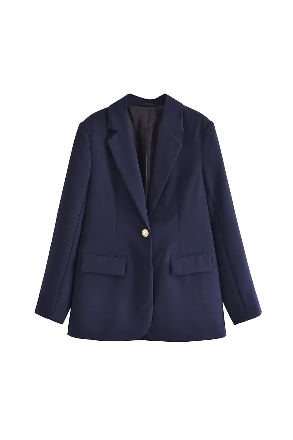 ‘Layla’ Gold-Buttoned Blazer & High-Waist Shorts (Sold Separately) sold by Goodnight Macaroon product image thumbnail 2