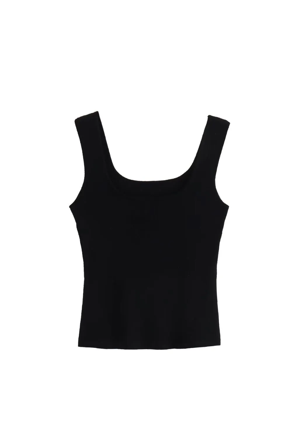 'Yana' Linen Knit Tank Strap Top (5 Color) sold by Goodnight Macaroon product image thumbnail 5