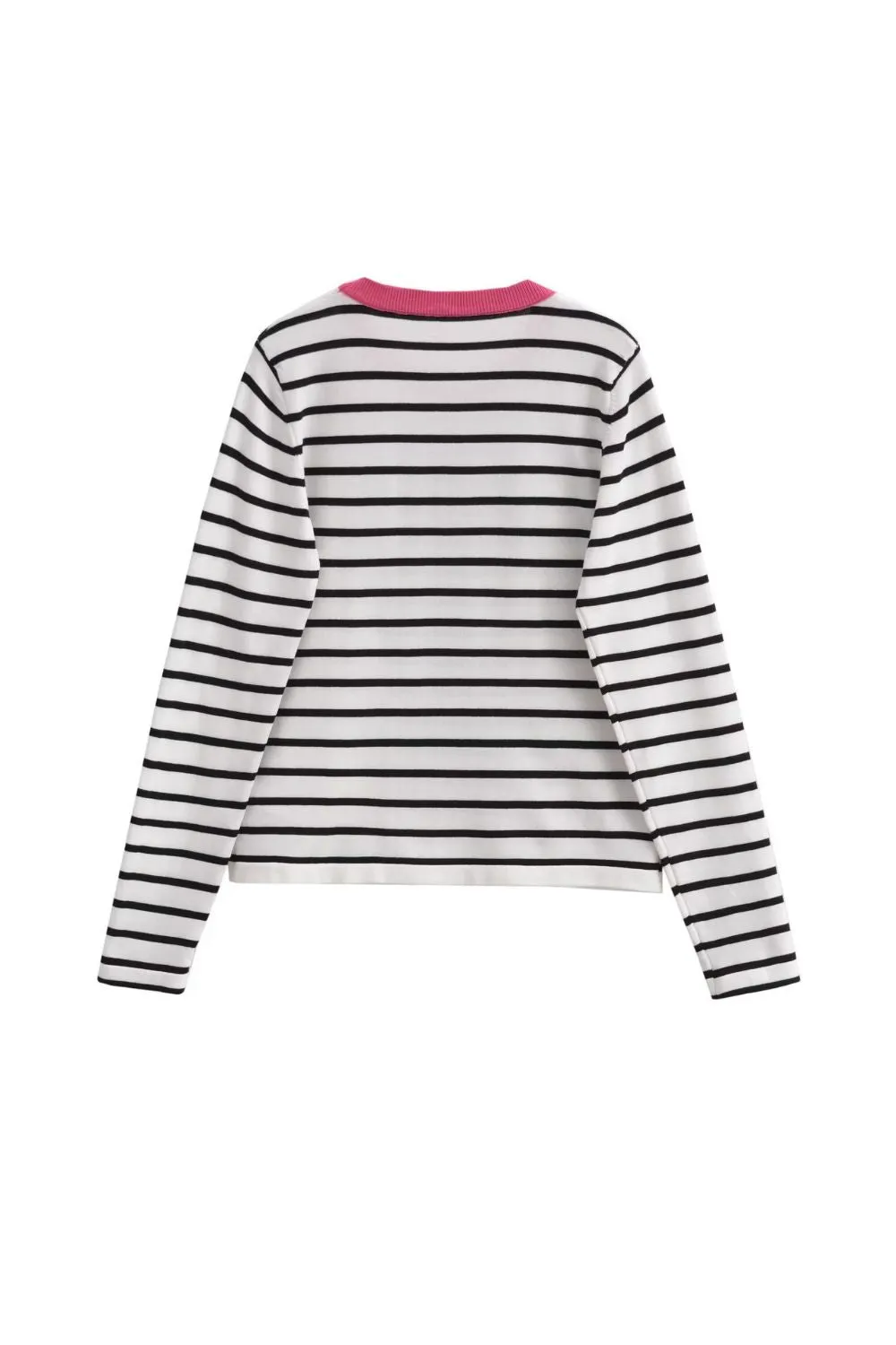 'Feodora' Casual Black and White Knitwear sold by Goodnight Macaroon product image thumbnail 2