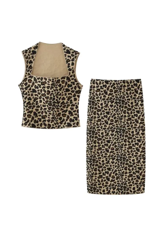 'Eliza' Printed Knit Top & Skirt Set (Sold Separately) sold by Goodnight Macaroon