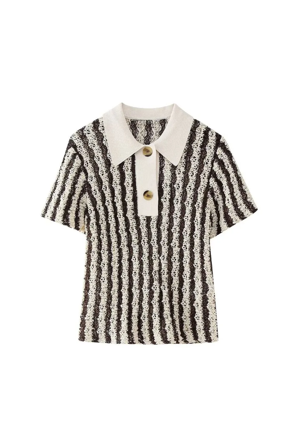 'Matilda' Minimalist Stripe Knit Top sold by Goodnight Macaroon