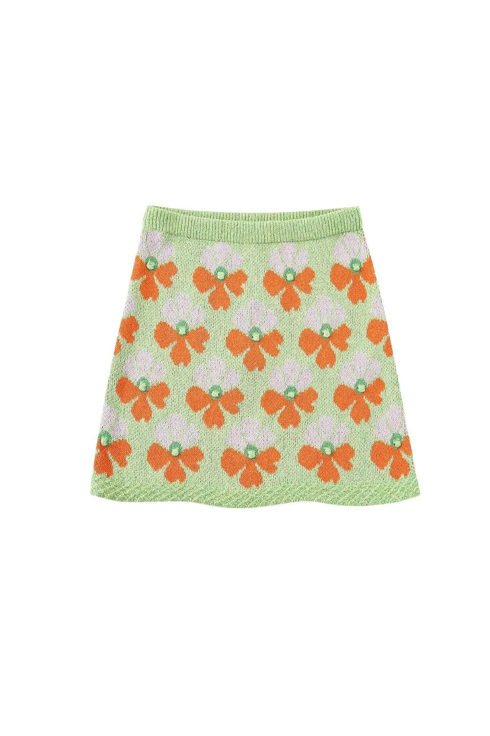 'Lottie' Polo-Neck Knit Top & Mini Skirt sold by Goodnight Macaroon product image thumbnail 4