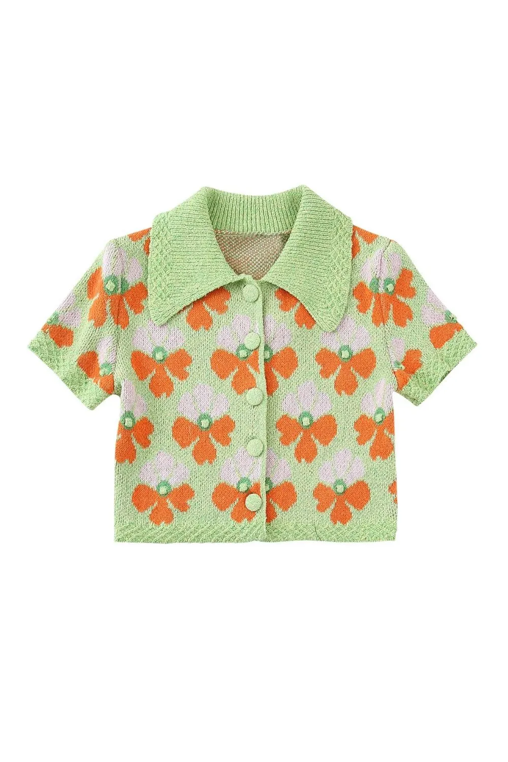 'Lottie' Polo-Neck Knit Top & Mini Skirt sold by Goodnight Macaroon product image thumbnail 2