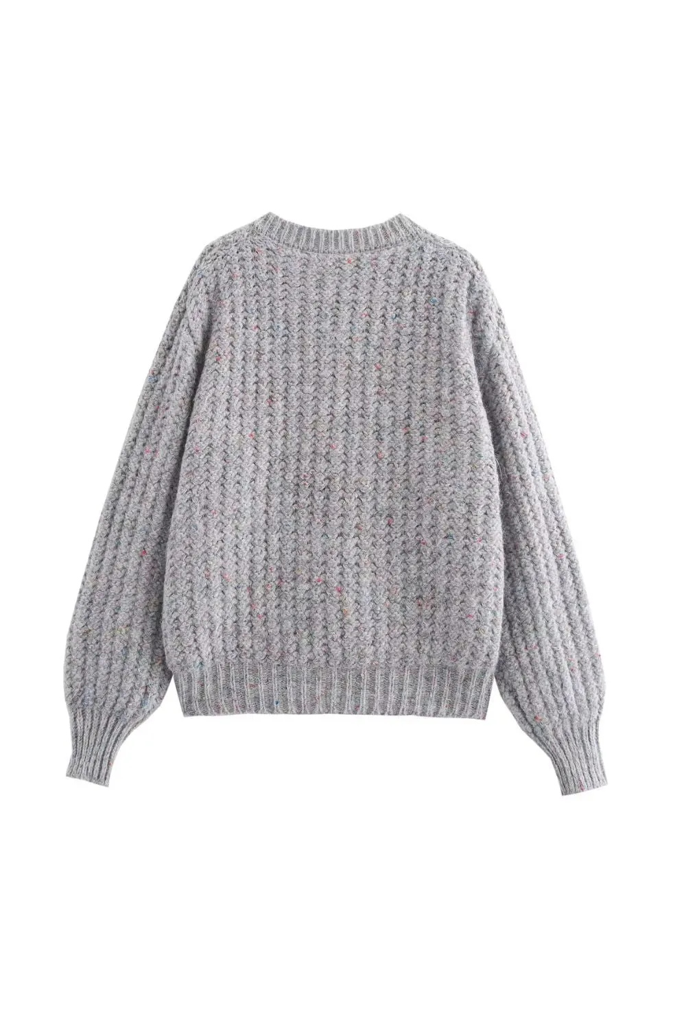 ‘Sara’ Colorful Dotted Knit Cardigan sold by Goodnight Macaroon product image thumbnail 3