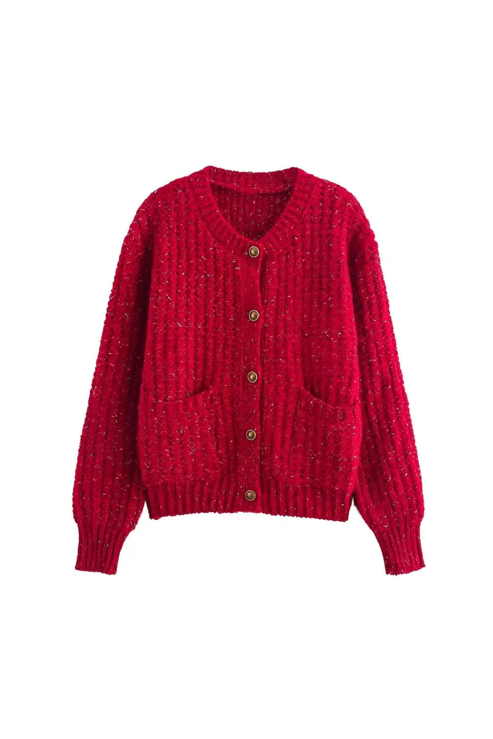‘Sara’ Colorful Dotted Knit Cardigan sold by Goodnight Macaroon product image thumbnail 5
