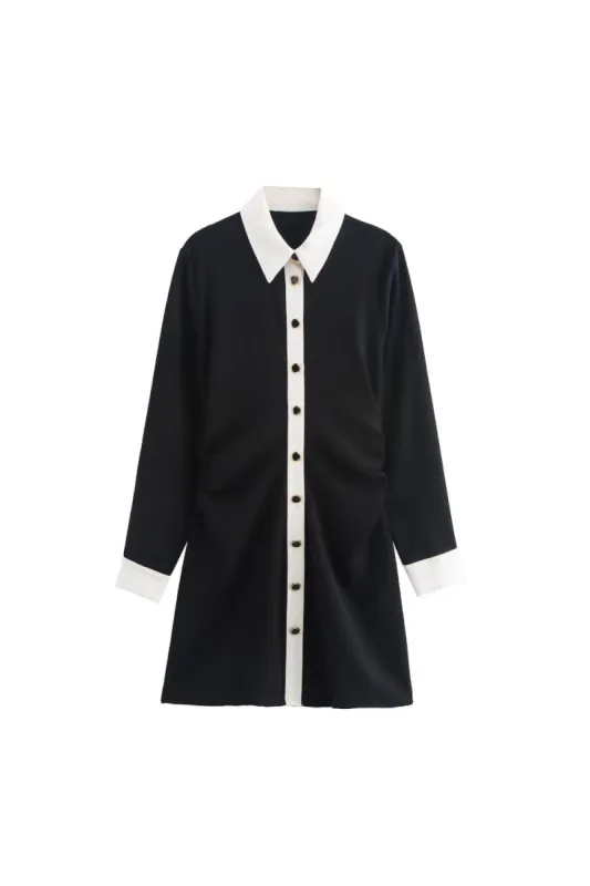 'Zoë' Minimalist Casual Crepe Mini Skirt sold by Goodnight Macaroon