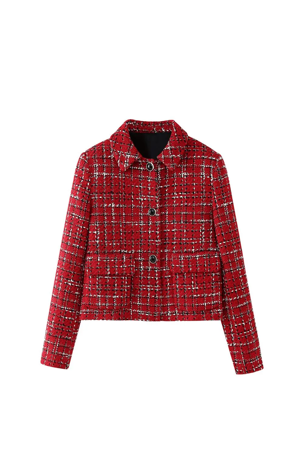 'Isla' Structured Textured Jacket & Culottes Set (Sold Separately) sold by Goodnight Macaroon product image thumbnail 2