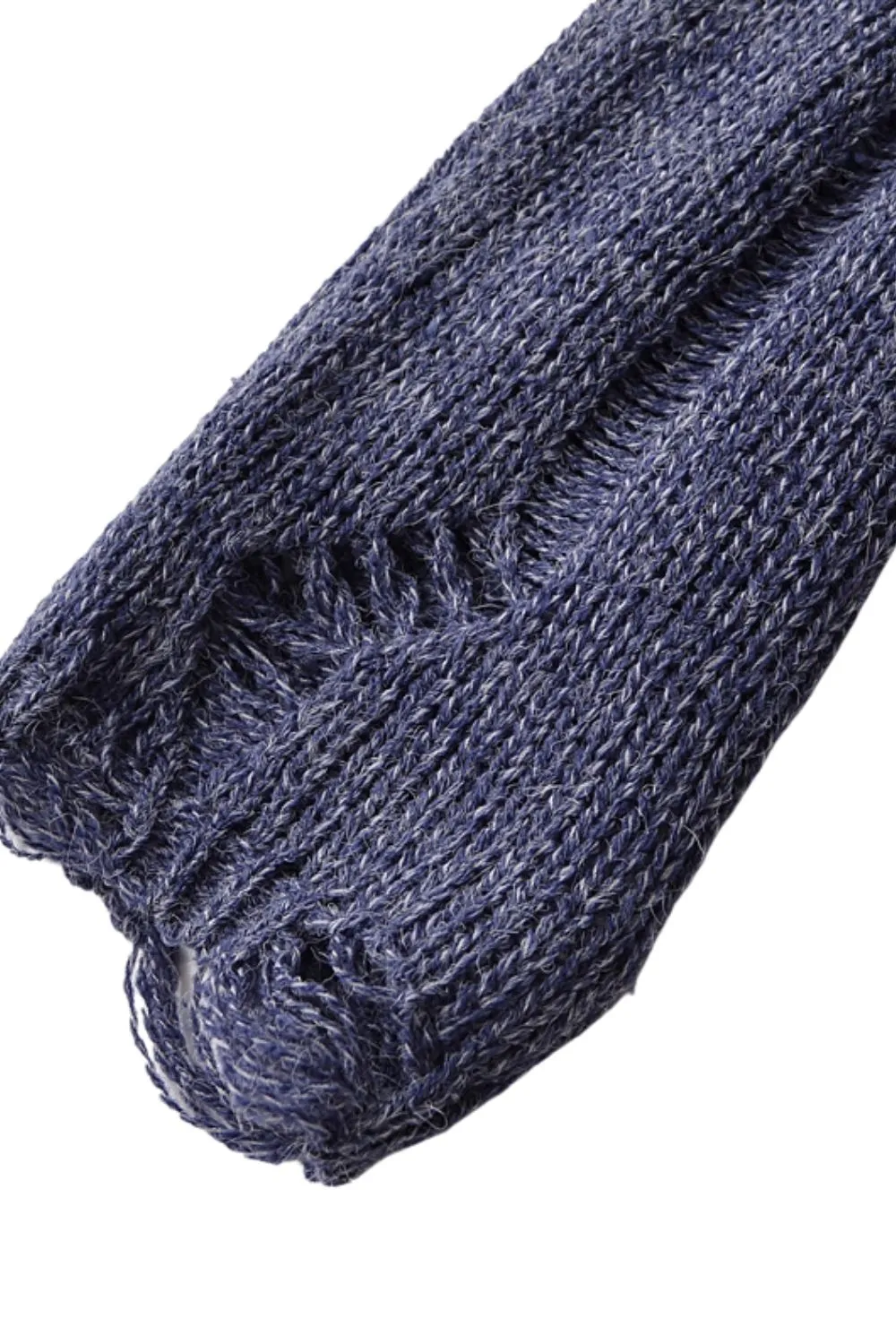 'Tatyana' Cropped Ripped Long Sleeve Knitted Tops sold by Goodnight Macaroon product image thumbnail 4