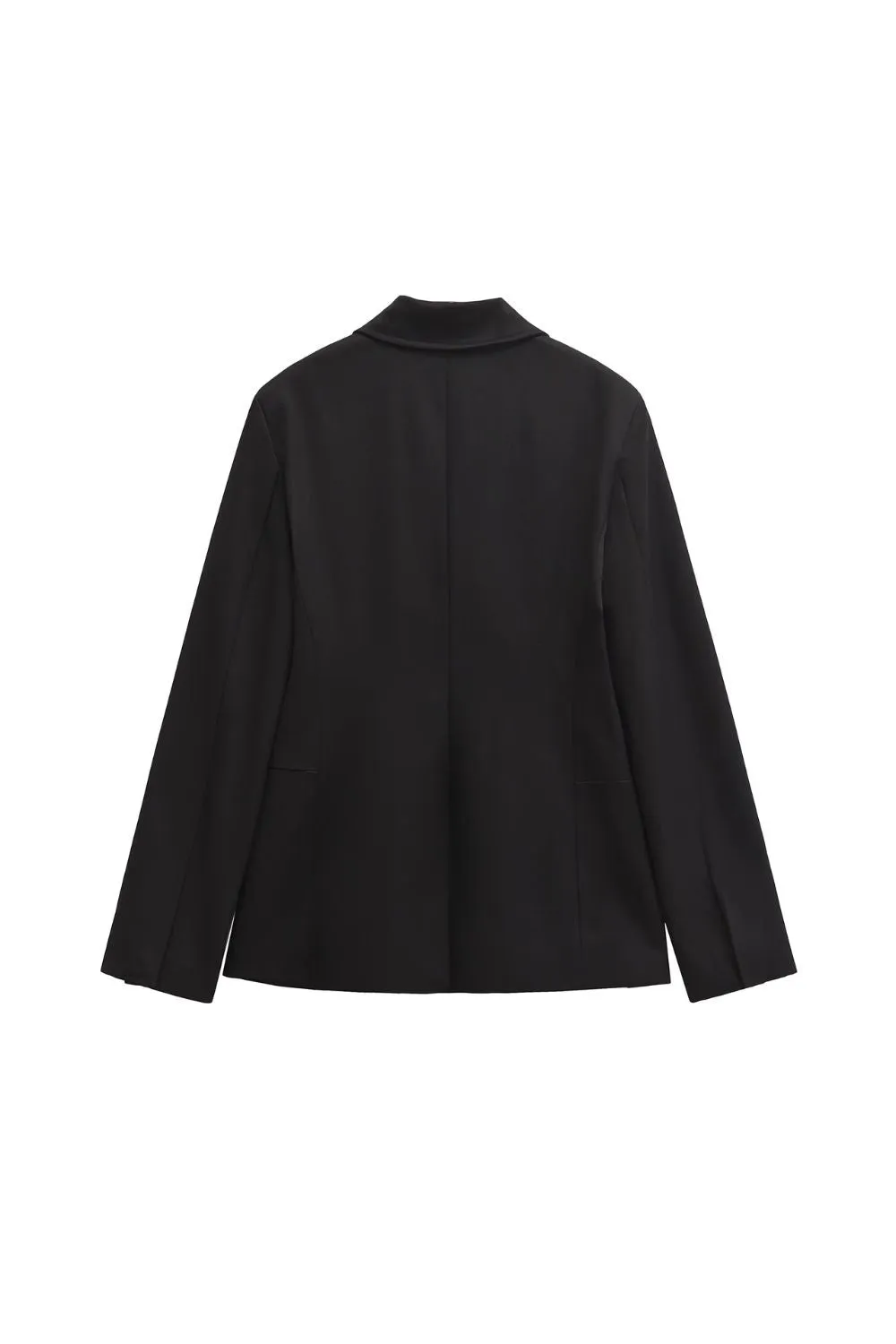 'Evelyn' Long Sleeve Slim Fit Casual Blazer sold by Goodnight Macaroon product image thumbnail 2