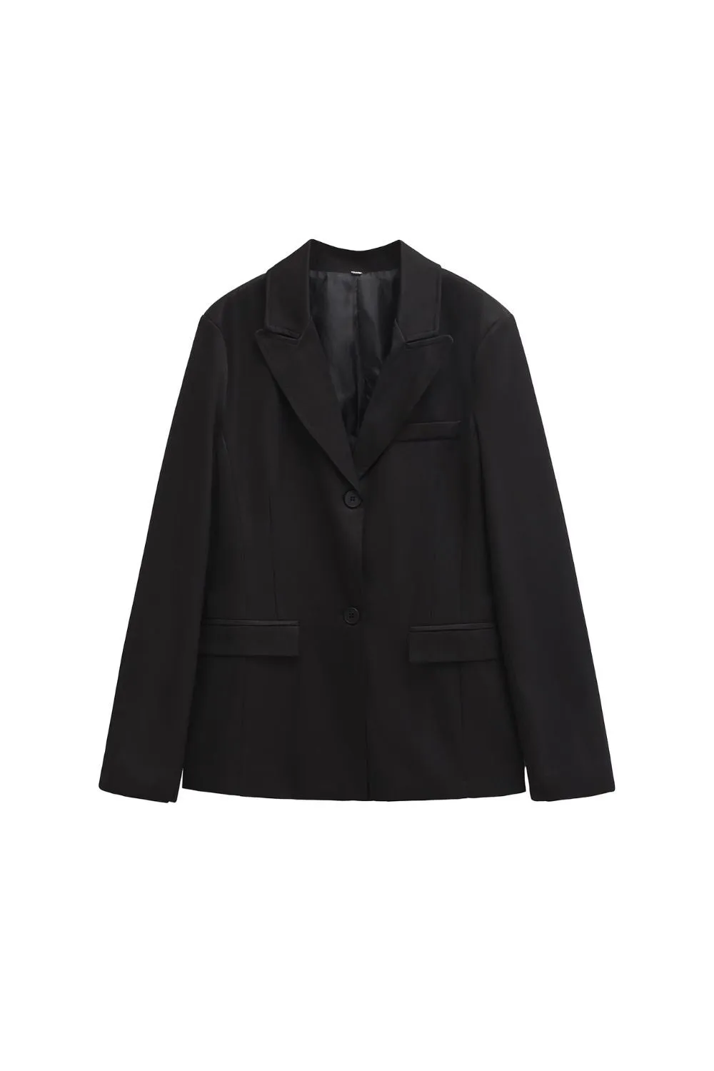 'Evelyn' Long Sleeve Slim Fit Casual Blazer sold by Goodnight Macaroon