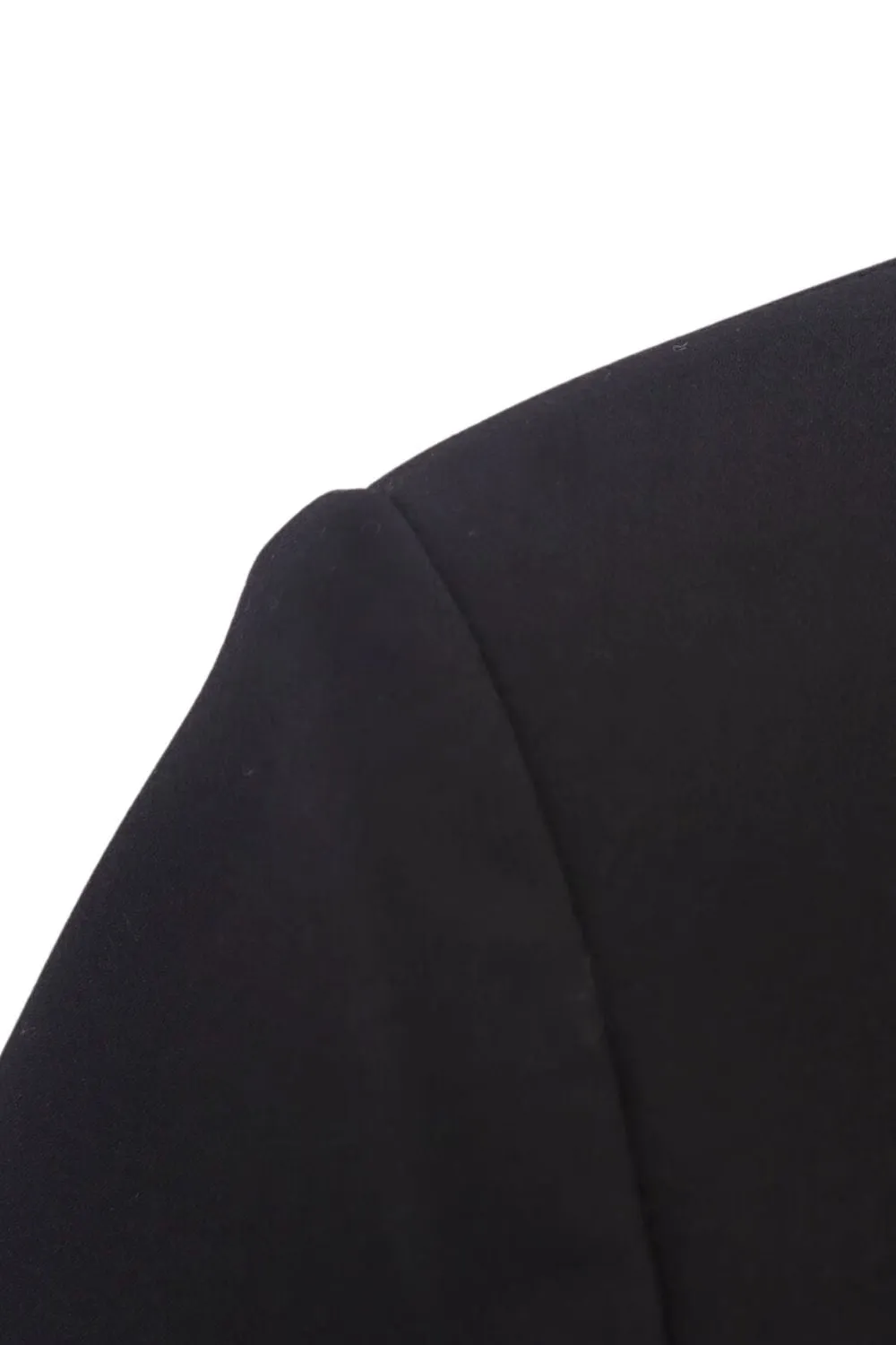 'Emery' Bow-Tie Accented Cropped Blazer sold by Goodnight Macaroon product image thumbnail 5