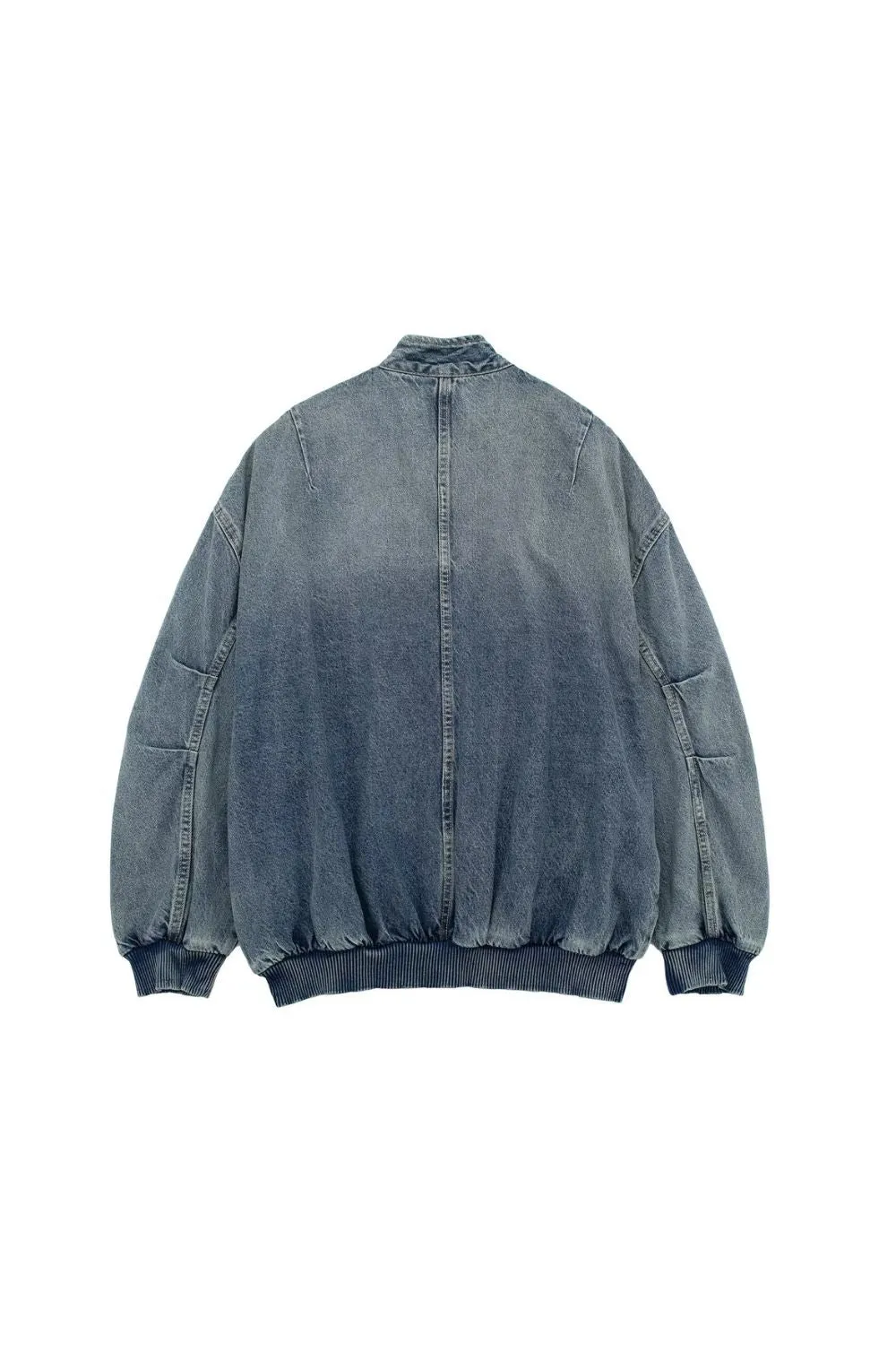 'Kayla' Loose Denim Pilot Jacket sold by Goodnight Macaroon product image thumbnail 2