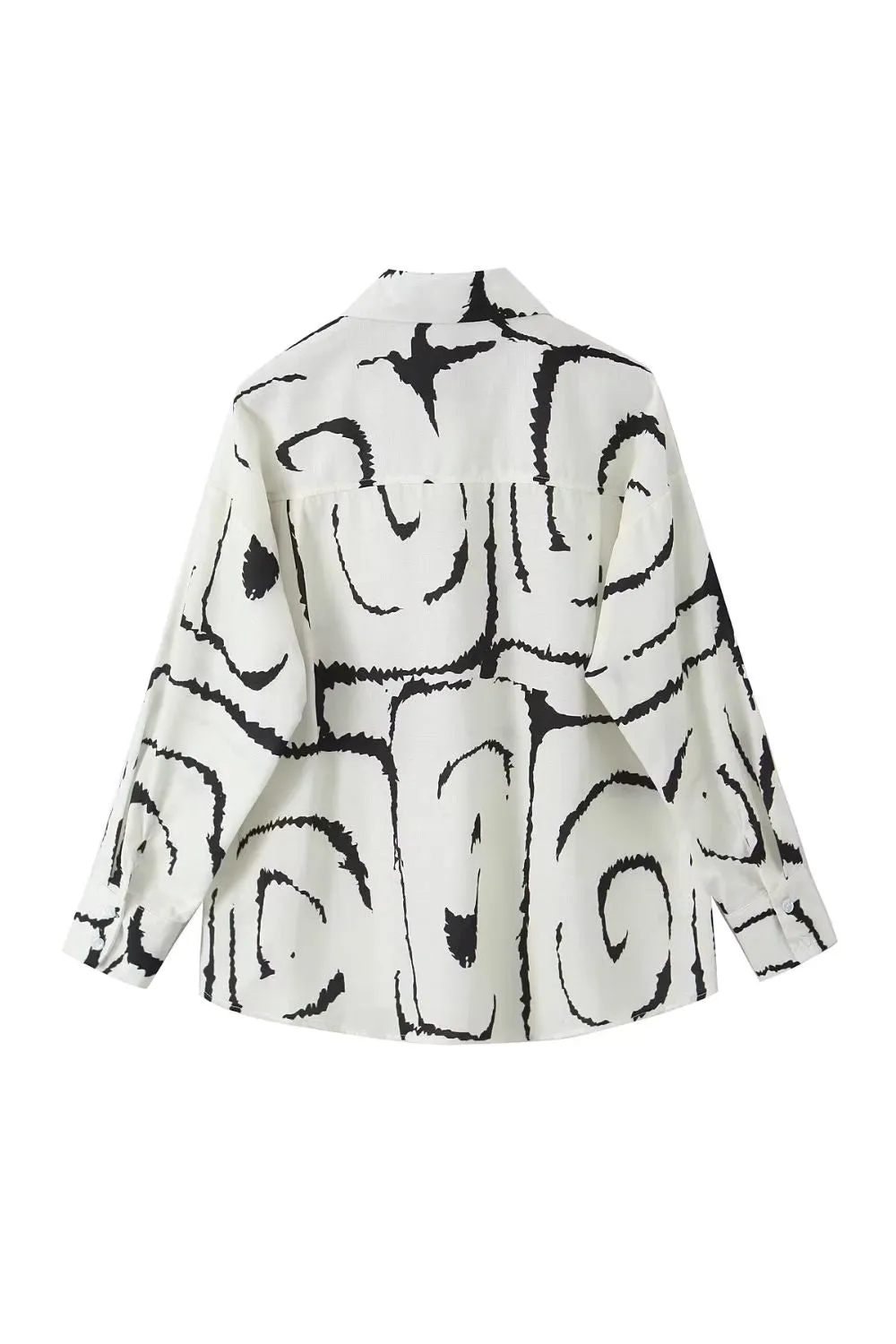 'Eliza' Geometric Pattern Print Shirt & Pants Set (Sold Separately) sold by Goodnight Macaroon product image thumbnail 2