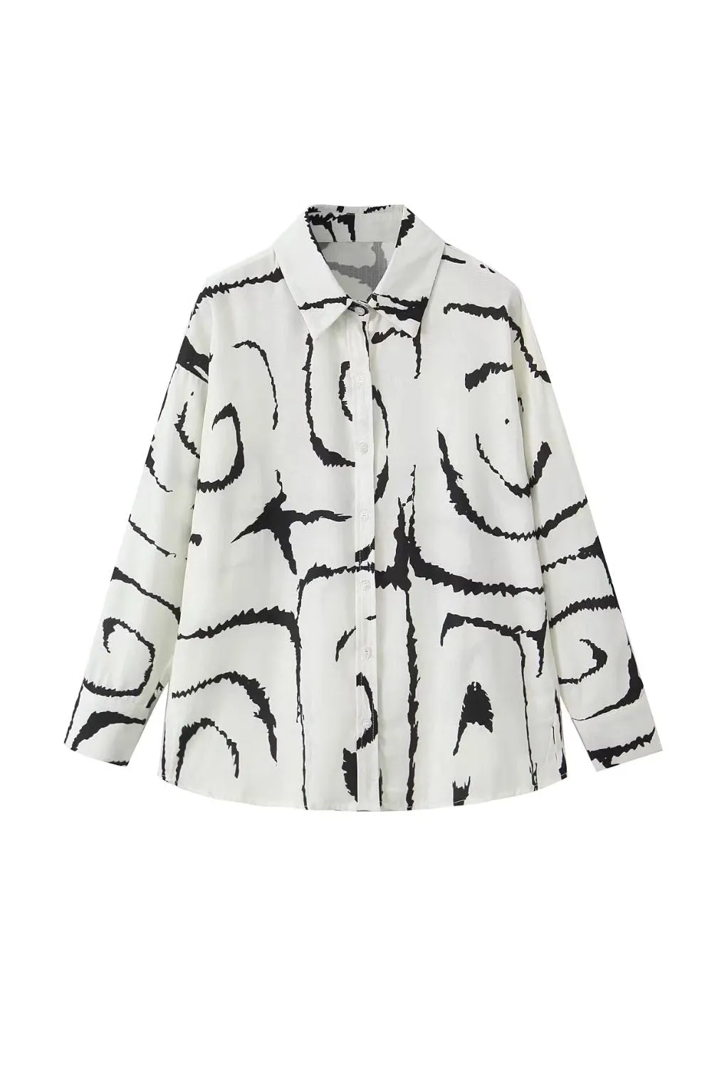 'Eliza' Geometric Pattern Print Shirt & Pants Set (Sold Separately) sold by Goodnight Macaroon