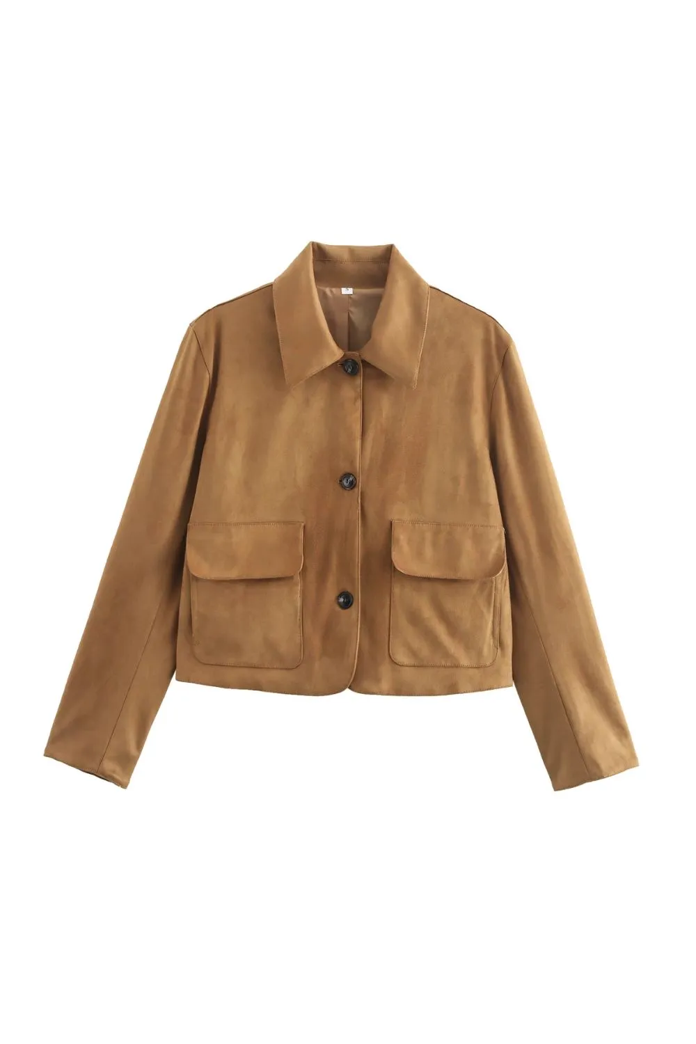 ‘Caroline’ Suede Jacket Coat (2 color) sold by Goodnight Macaroon product image thumbnail 4
