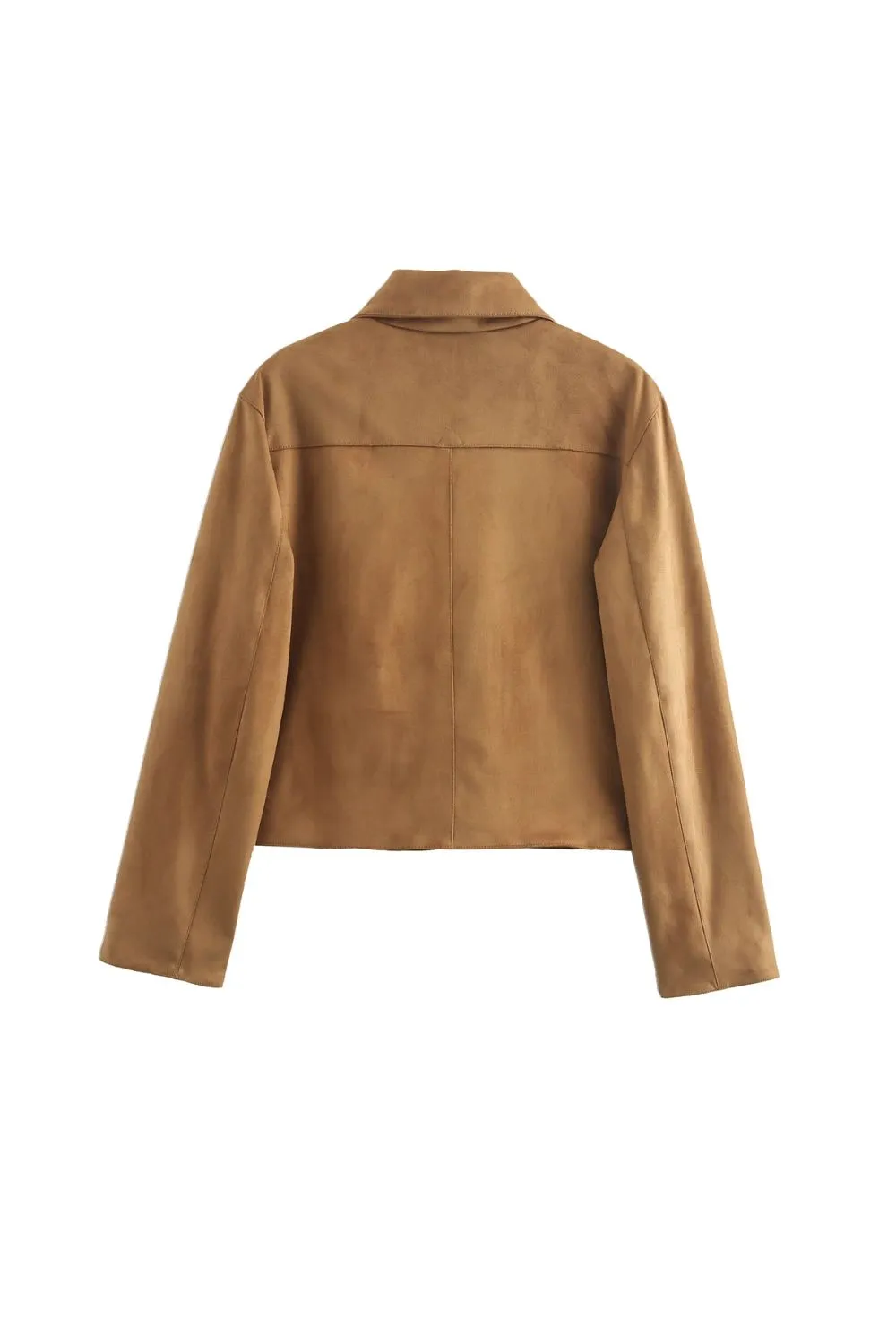 ‘Caroline’ Suede Jacket Coat (2 color) sold by Goodnight Macaroon product image thumbnail 5