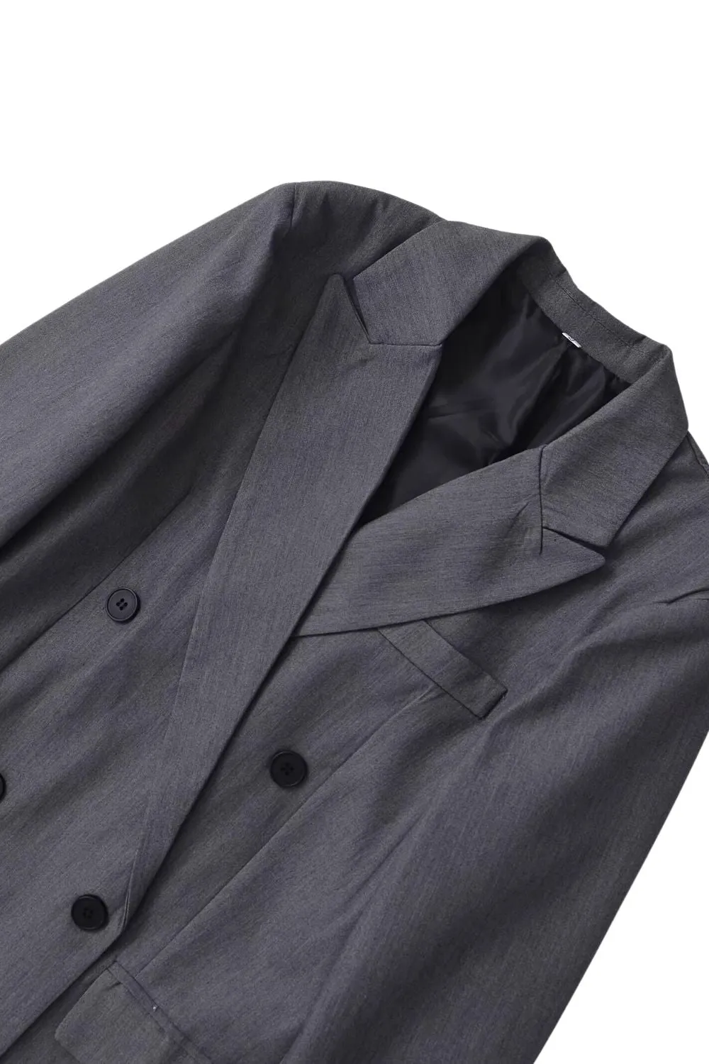 'Evelyn' Chic Double-Breasted Suit Jacket sold by Goodnight Macaroon product image thumbnail 3