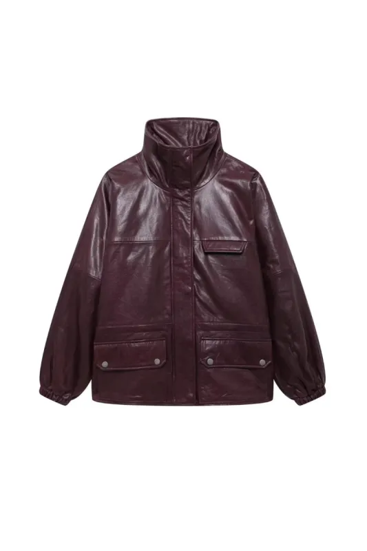 'Mia' Everyday Wear Leather Jacket sold by Goodnight Macaroon