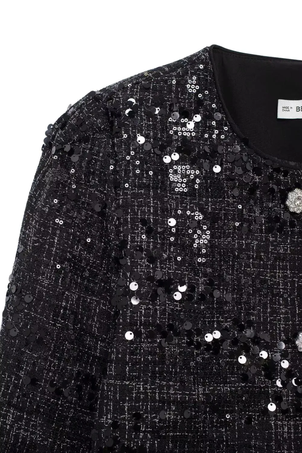 'Charlotte' Shimmering Sequin Jacket sold by Goodnight Macaroon product image thumbnail 5