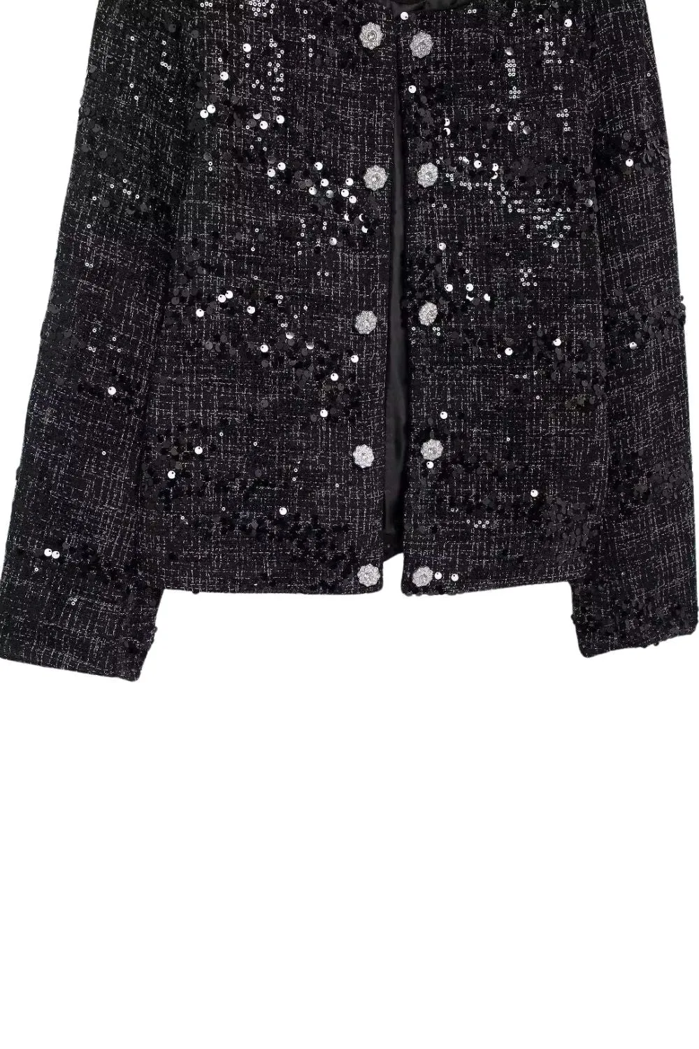 'Charlotte' Shimmering Sequin Jacket sold by Goodnight Macaroon product image thumbnail 4