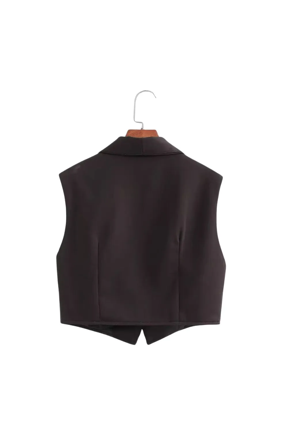 ‘Leah’ Short Sequin Embroidered Vest sold by Goodnight Macaroon product image thumbnail 2