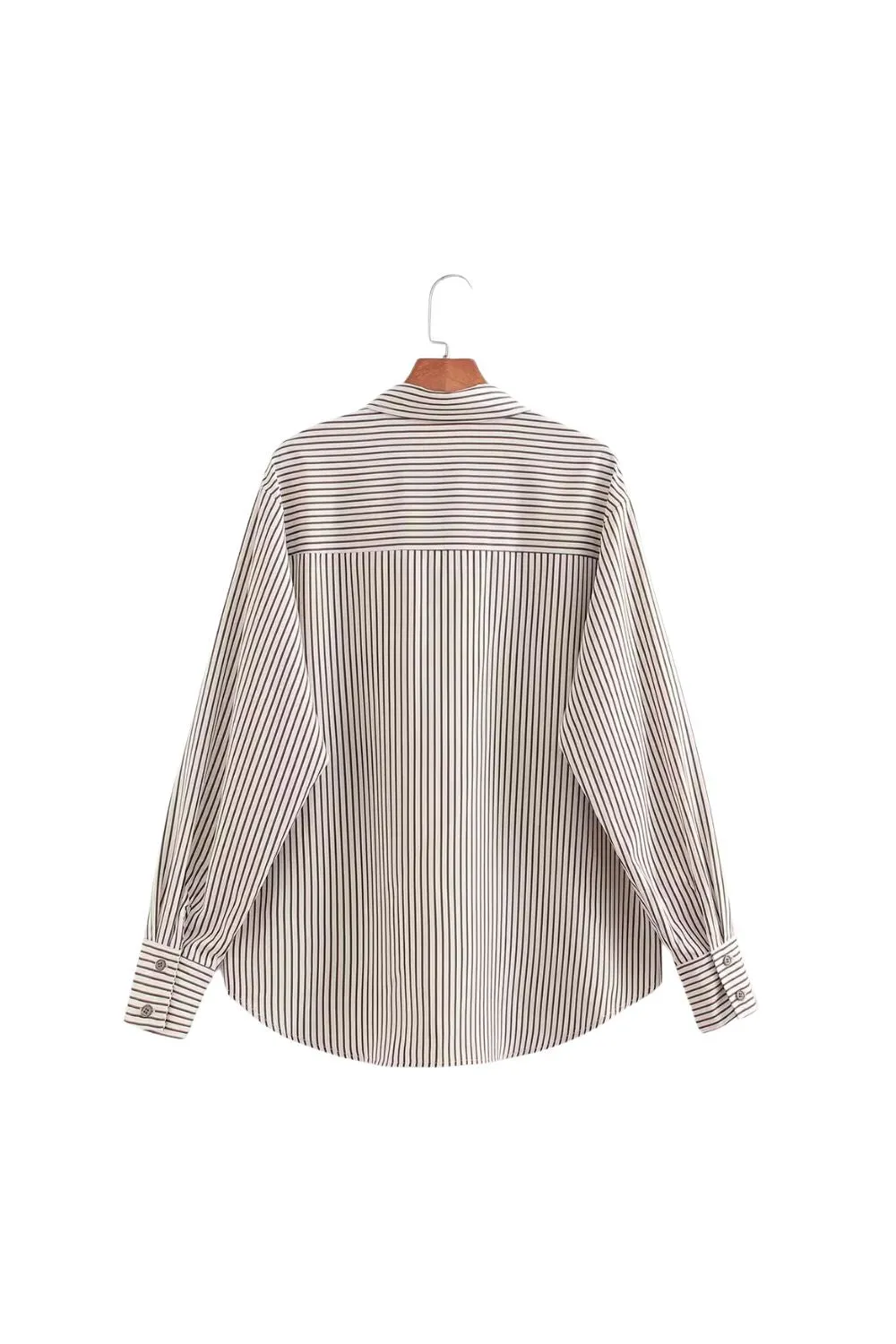 'Hazel' Collared Striped Shirt sold by Goodnight Macaroon product image thumbnail 2
