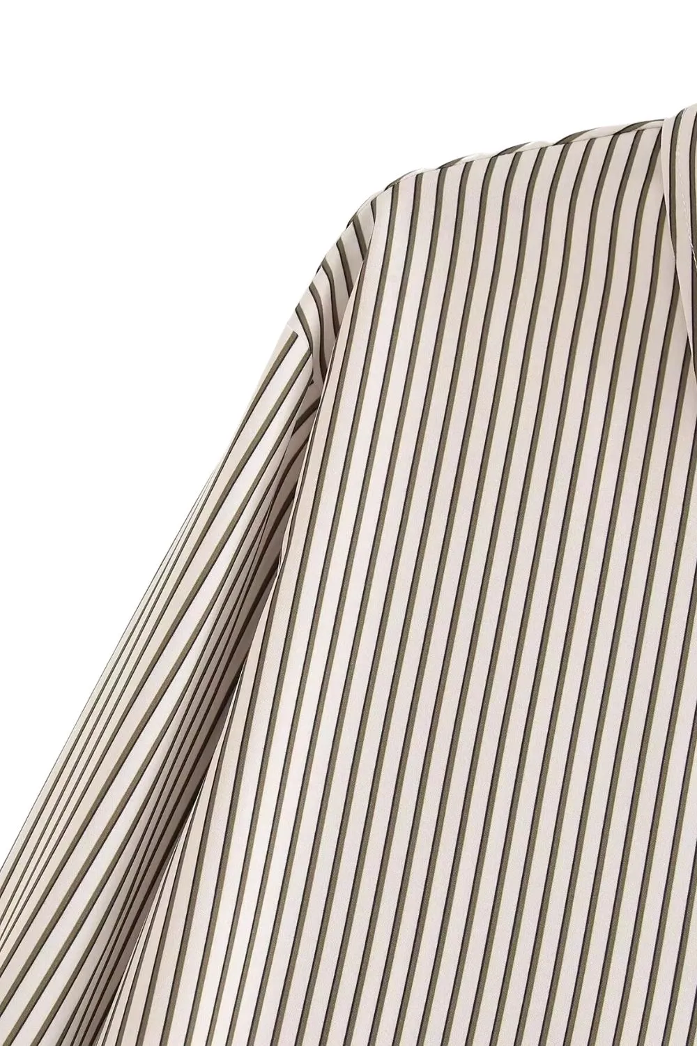 'Hazel' Collared Striped Shirt sold by Goodnight Macaroon product image thumbnail 3