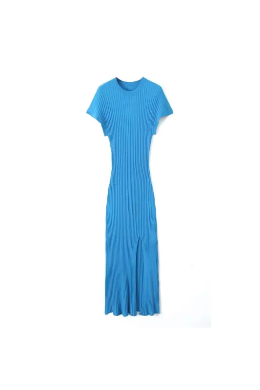 'Kaylee' Ribbed Knit Midi Dress sold by Goodnight Macaroon