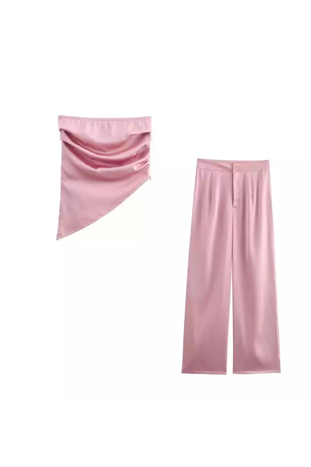 'Lily' Asymmetrical Hem Top &Pants Set sold by Goodnight Macaroon