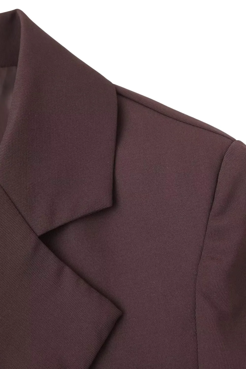 'Rylee' Casual Fitted Waist Blazer sold by Goodnight Macaroon product image thumbnail 4