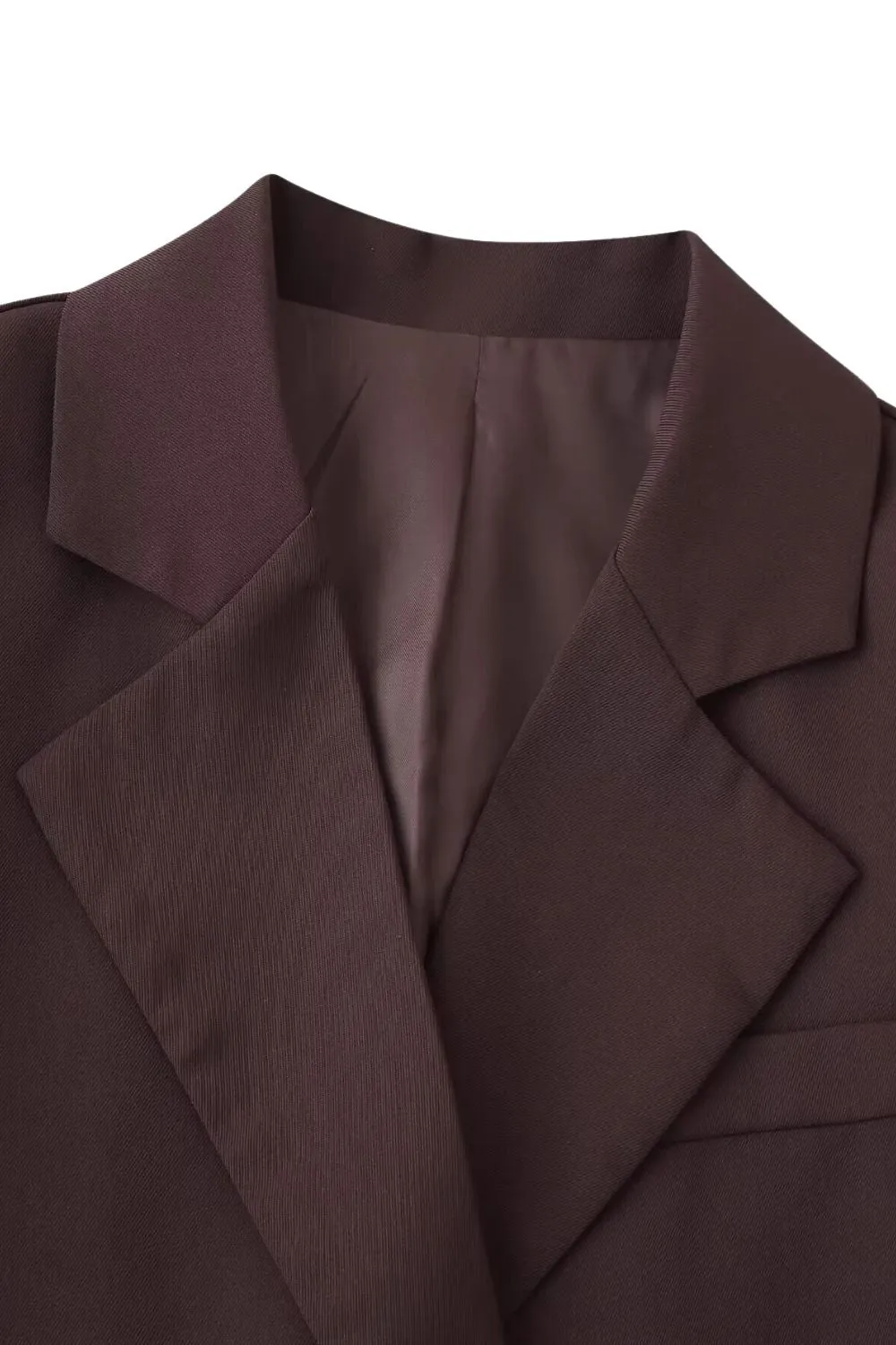 'Rylee' Casual Fitted Waist Blazer sold by Goodnight Macaroon product image thumbnail 3