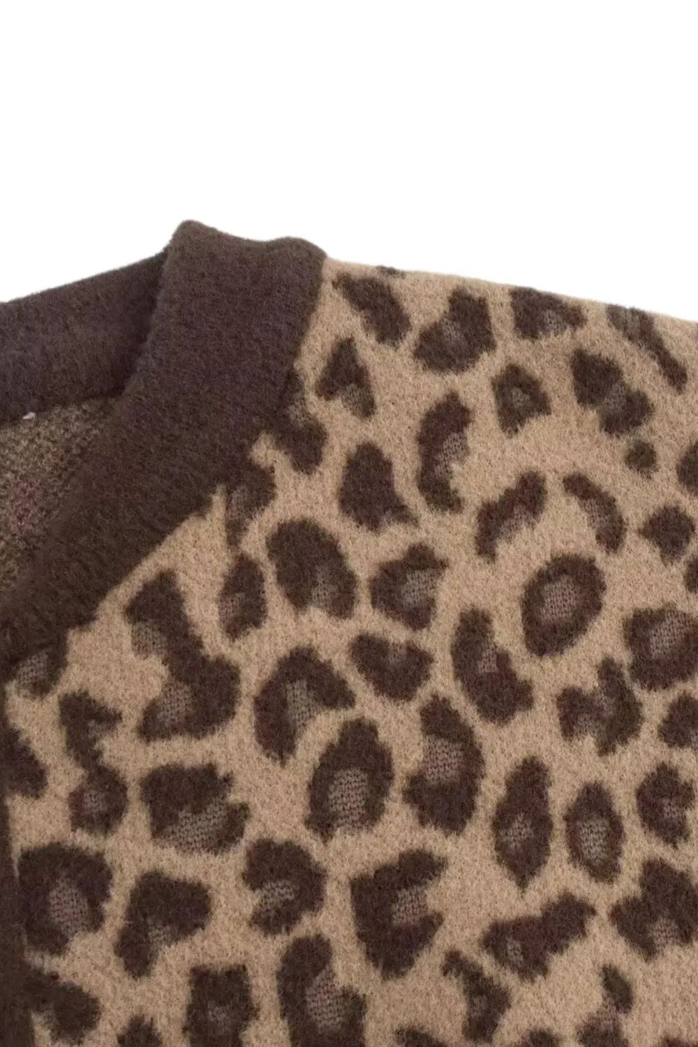 'Scarlett' Stylish Leopard Print Cropped Jacket sold by Goodnight Macaroon product image thumbnail 5