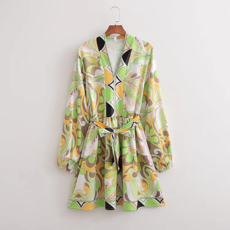 'Maya' Tropical Dream Printed Dress #168939 sold by Goodnight Macaroon