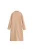 'Eliza' Camel Double-Breasted Cashmere Overcoat sold by Goodnight Macaroon