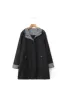 'Quinn' Casual Stripe-Detail Hooded Windbreaker Jacket sold by Goodnight Macaroon