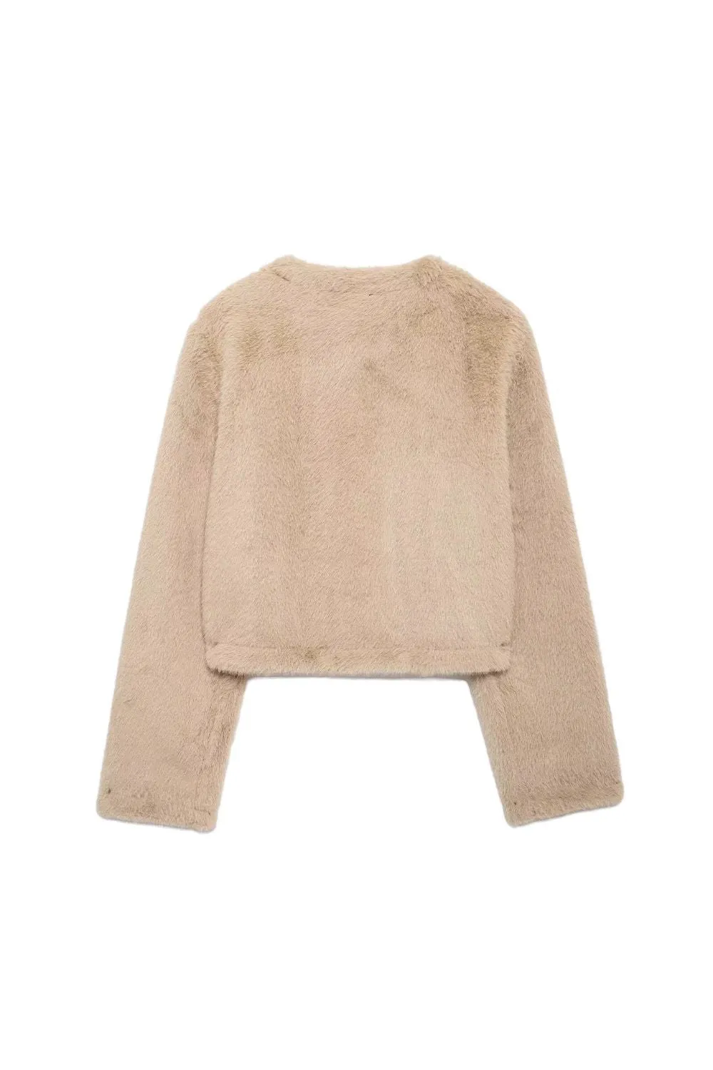 'Alice' Faux Fur-Effect Short Jacket Coat sold by Goodnight Macaroon product image thumbnail 2