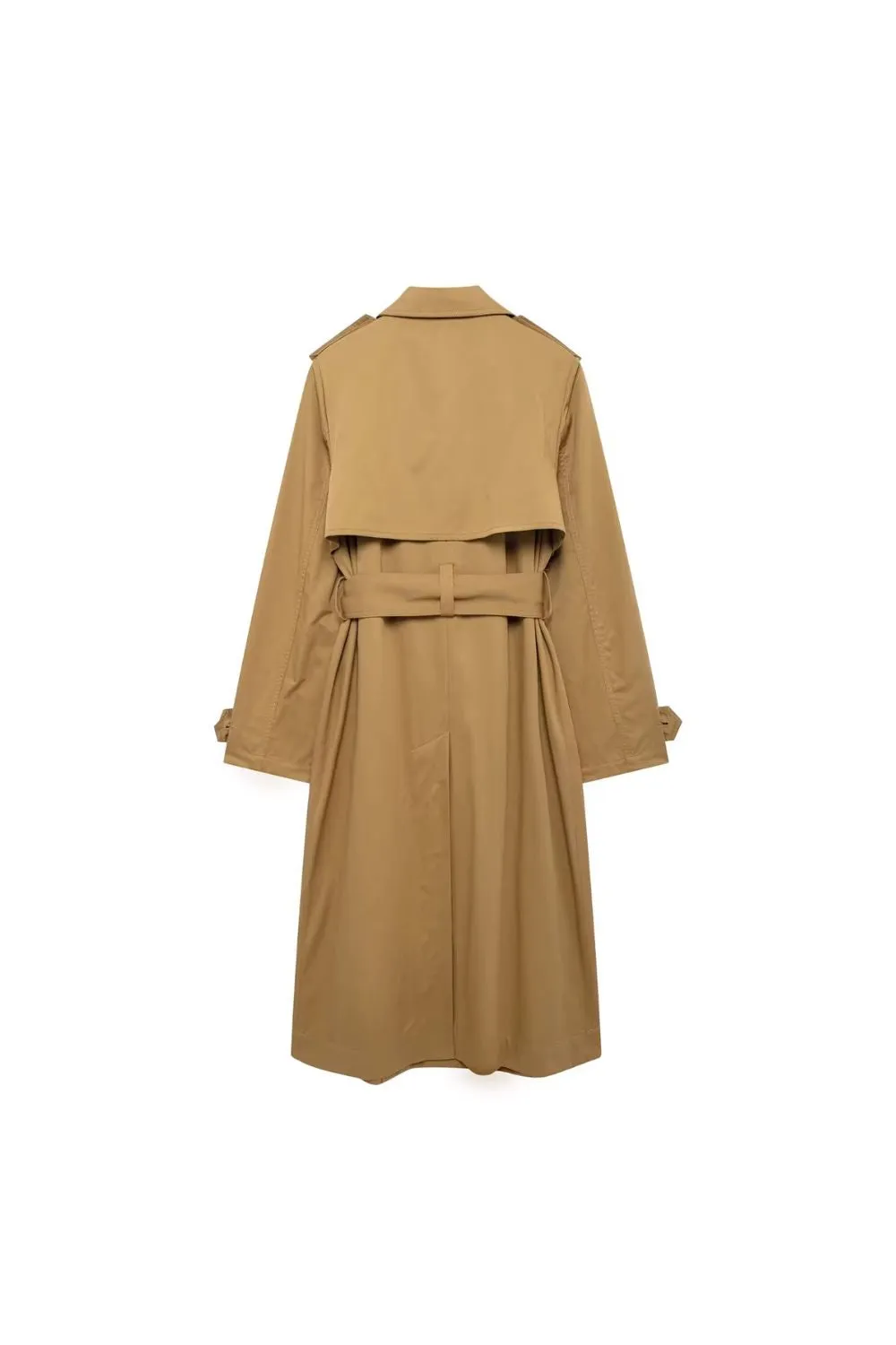'Julia' Collared Long-Sleeve Trench Coat sold by Goodnight Macaroon product image thumbnail 2