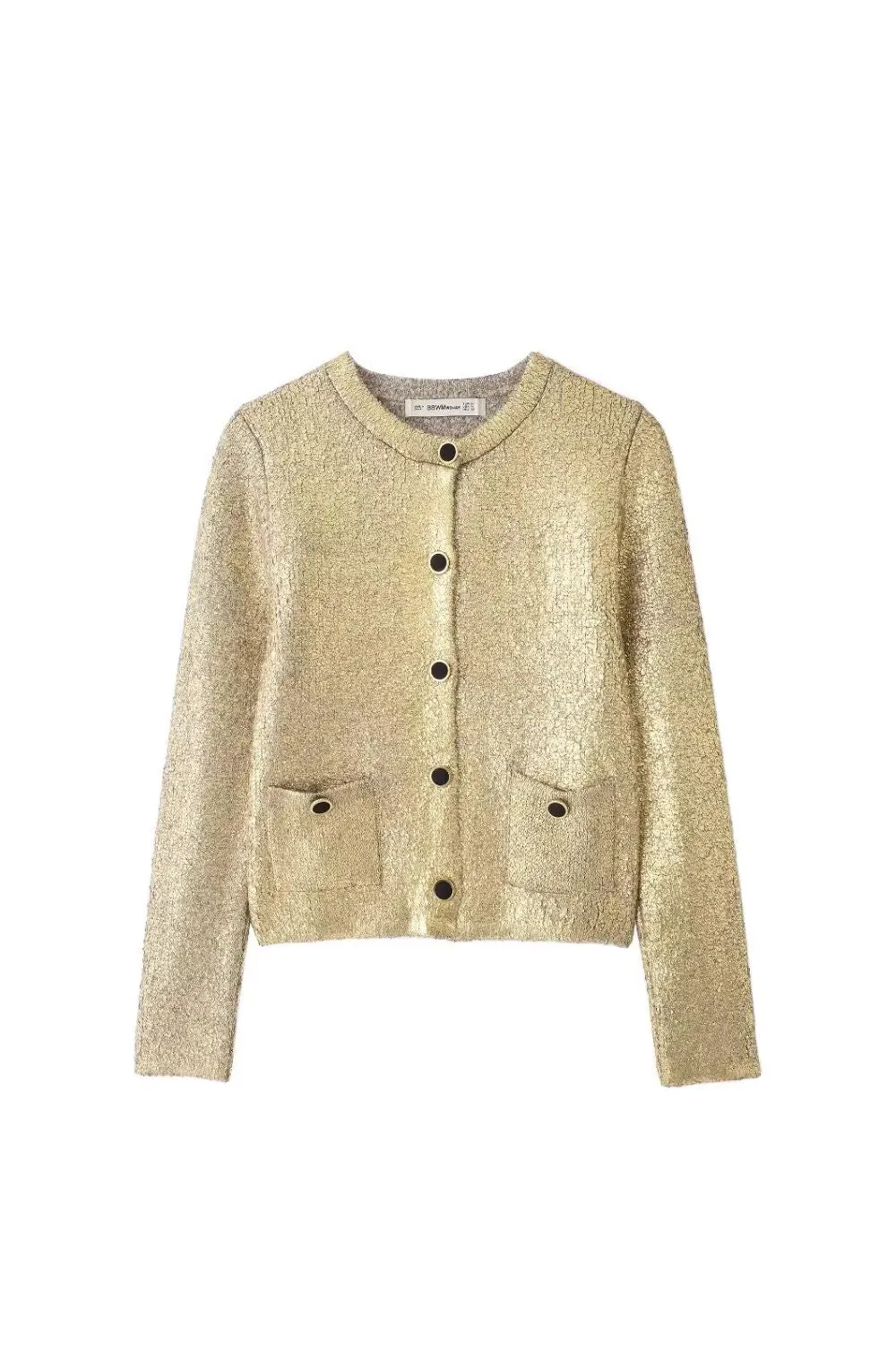 'Ed' Metal Foil Knit Outerwear sold by Goodnight Macaroon