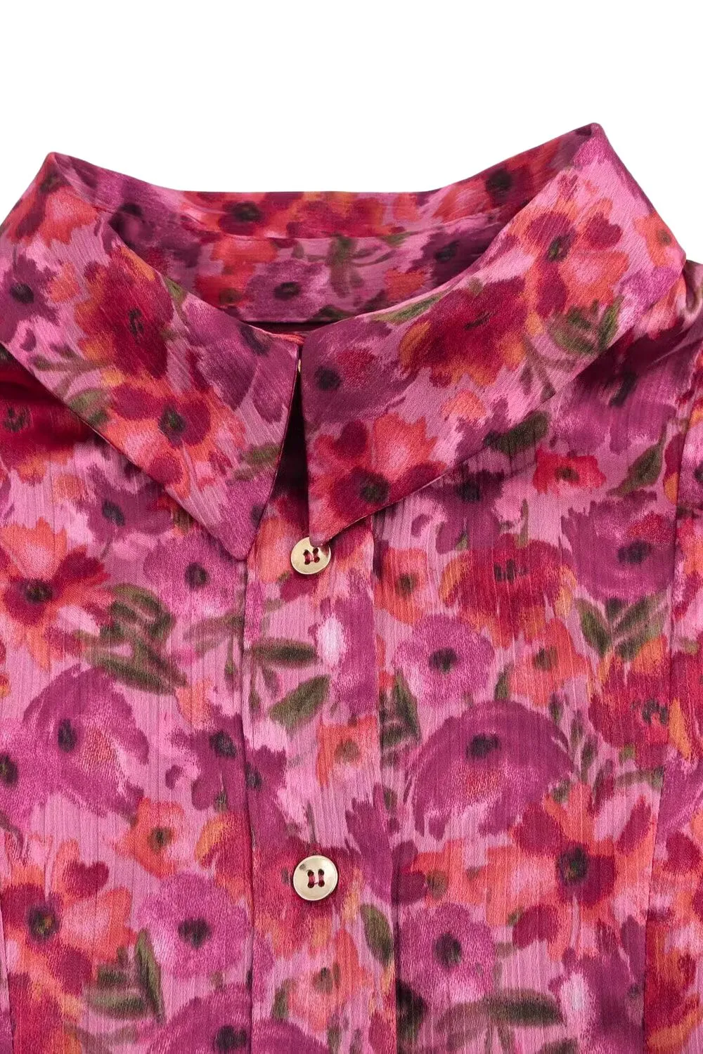 'Alice' Minimalist Floral Print Mini Dress sold by Goodnight Macaroon product image thumbnail 3
