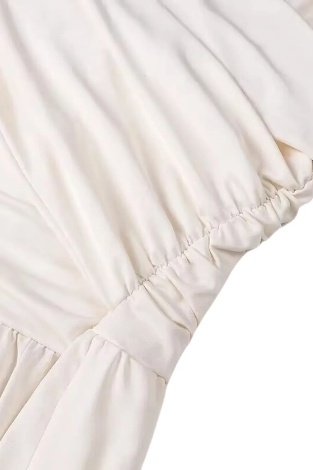 'Charlotte' V-Neck Long Sleeve Mid-Calf Dress sold by Goodnight Macaroon product image thumbnail 5